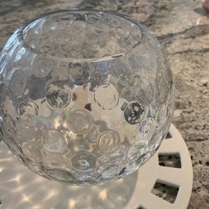 Pier One glass iridescent bowl/vase!